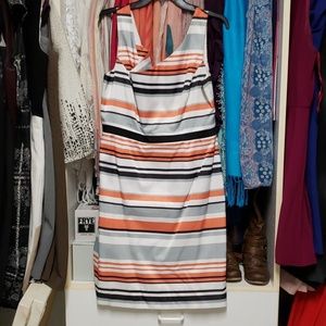 Antonio Melani striped business dress